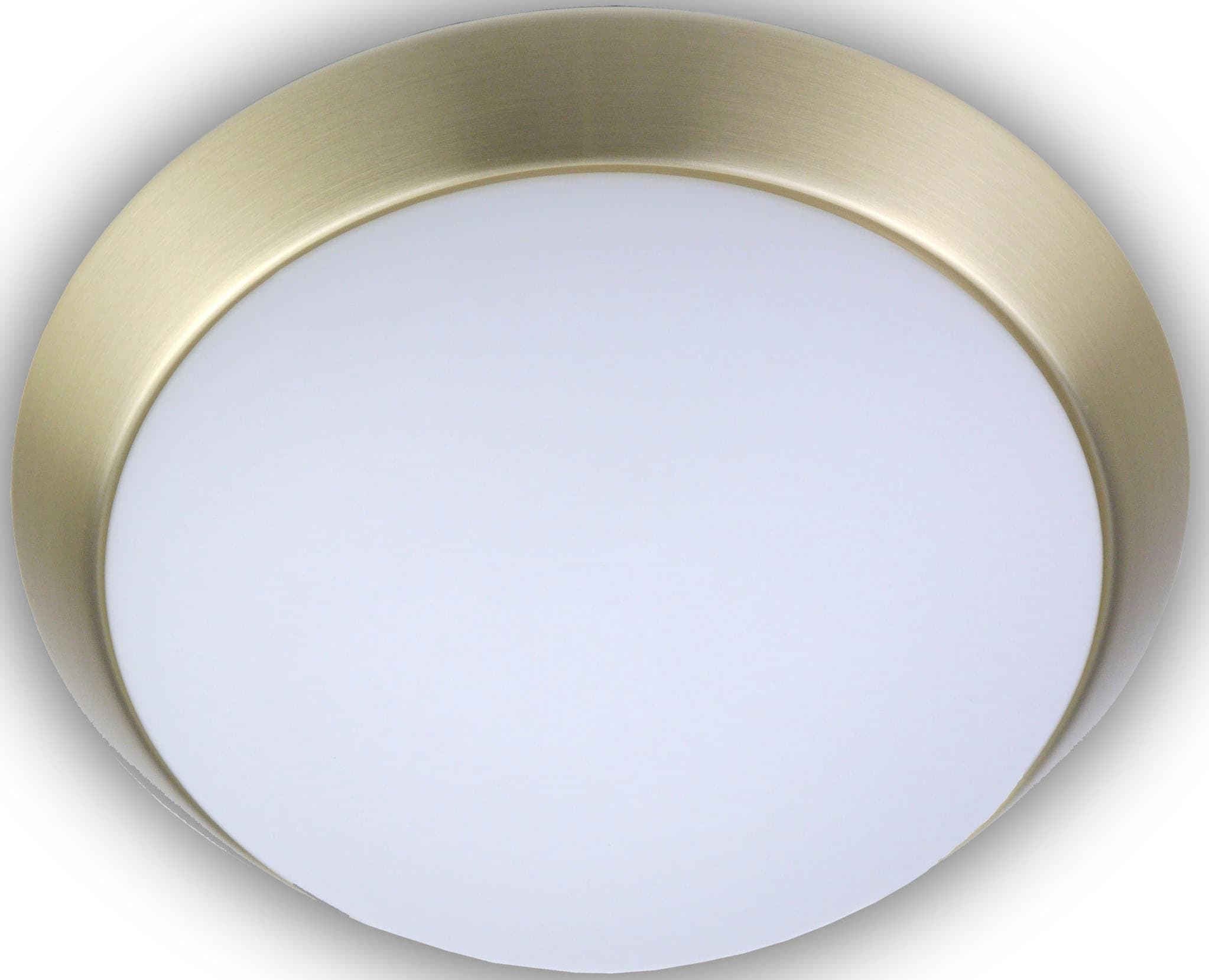 NIERMANN Deckenleuchte Opal Matt Messing Matt LED HF Sensor