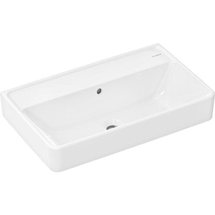 Hansgrohe Xanuia Q Waschtisch 650x390mm Wandhängend Weiß Keramik