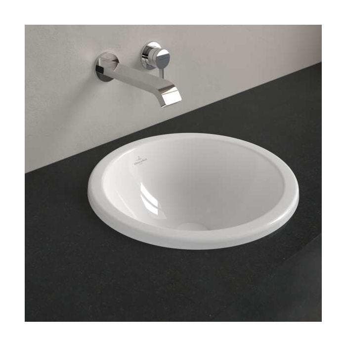 Villeroy & Boch Loop & friends Einbauwaschbecken rund weiß