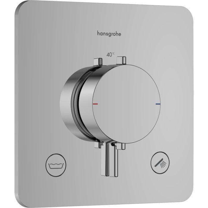 Hansgrohe Ecostat Comfort Q Thermostat 33717000 Unterputz für 2 Verbraucher 23 l/min EN 1717 Chrom