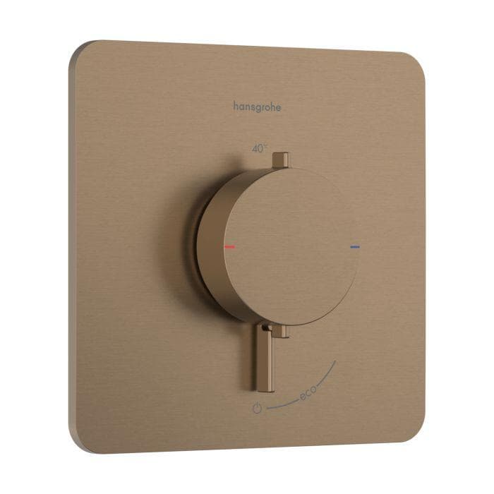 Hansgrohe Ecostat Comfort Q Thermostat 33712140 Unterputz für 1 Verbraucher 25,9 l/min Brushed Bronze
