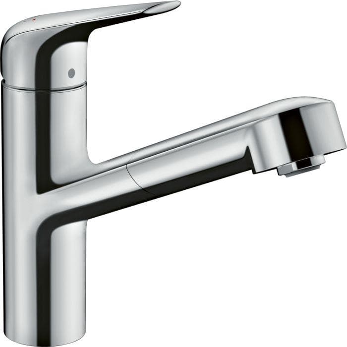 hansgrohe Focus M42 Küchenarmatur 150 mit Ausziehauslauf chrom