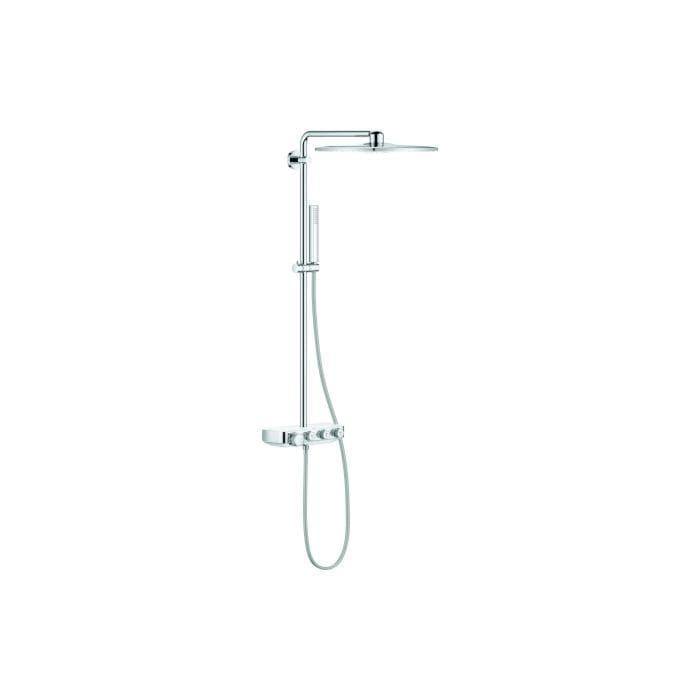 Grohe Euphoria Duschsystem 26508LS0 AP-Thermostat Duscharm 450mm Moon White