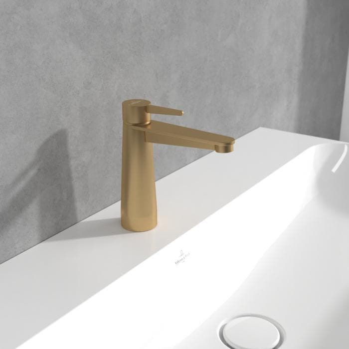 Villeroy und Boch Conum Einhebel-Waschtischarmatur Brushed Gold
