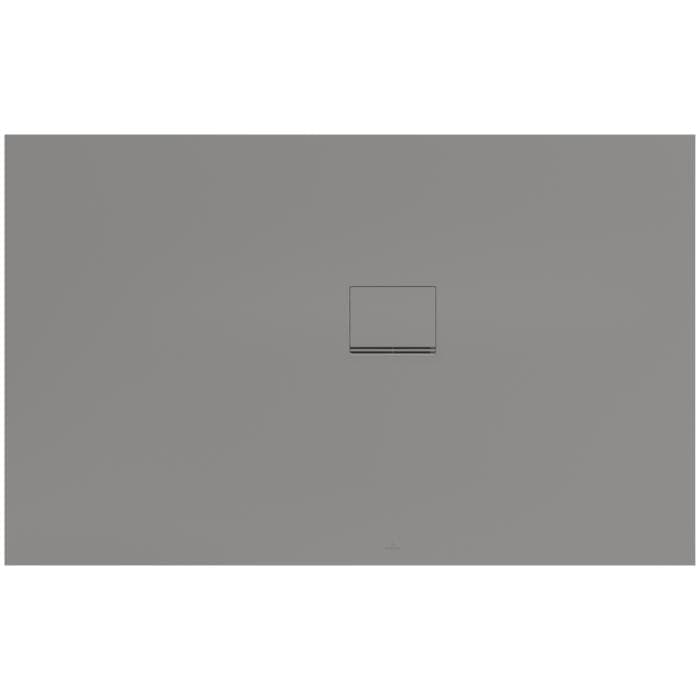 Villeroy & Boch Squaro Infinity Duschwanne 160x100x4 cm Grau
