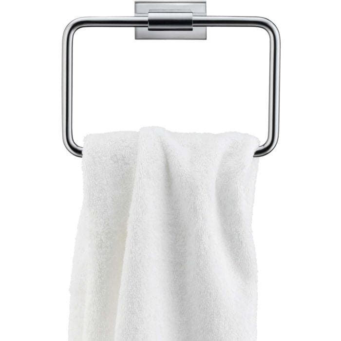 Duravit Handtuchring Karree 20x6cm Chrom