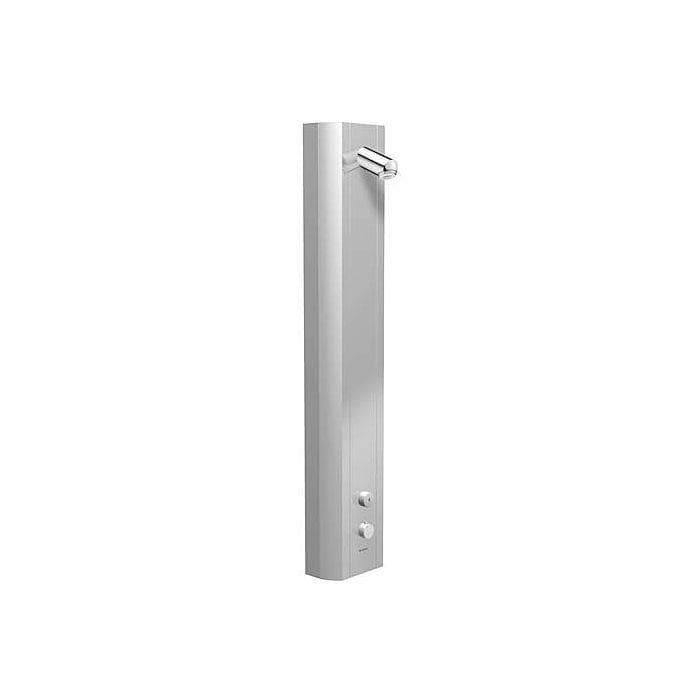 Schell Linus Vorwand-Duschpaneel Alu-eloxiert Thermostat Aerosolarm