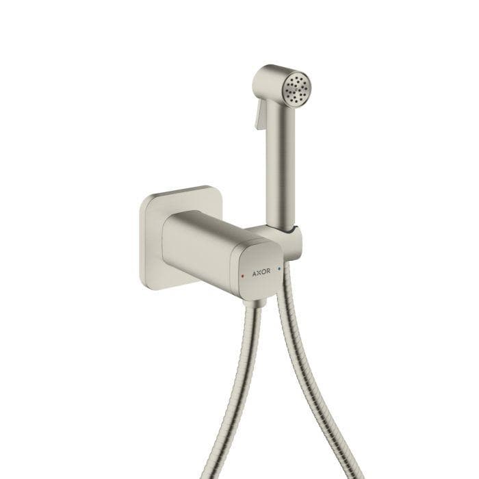 Hansgrohe AXOR Bidette Showers Duschkopf 29243800 1 Strahlart Softsquare Edelstahl Optic
