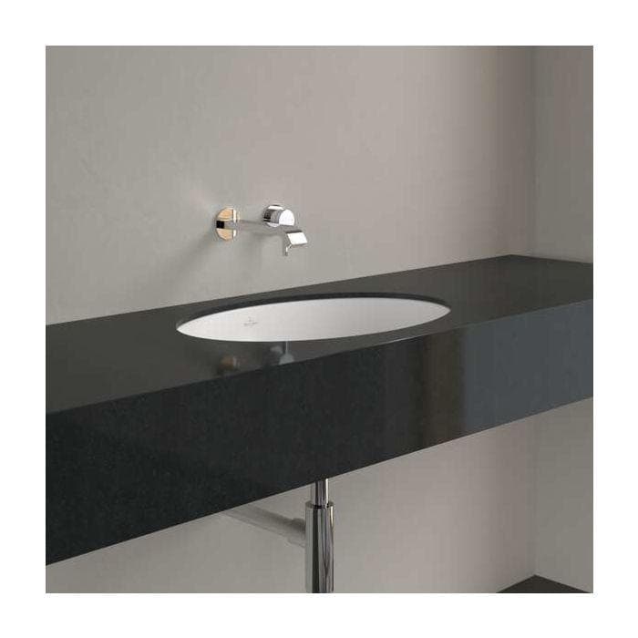 Villeroy und Boch Loop & friends Unterbauwaschbecken 4A5500RW oval TitanCeram