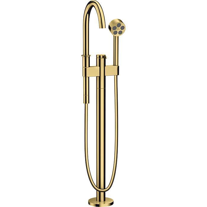 hansgrohe Axor One Wannenarmatur 48440990 Bodenarmatur Polished Gold Optic