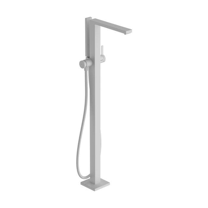 hansgrohe Tecturis E Wannenarmatur 73445700 Bodenarmatur Mattweiß
