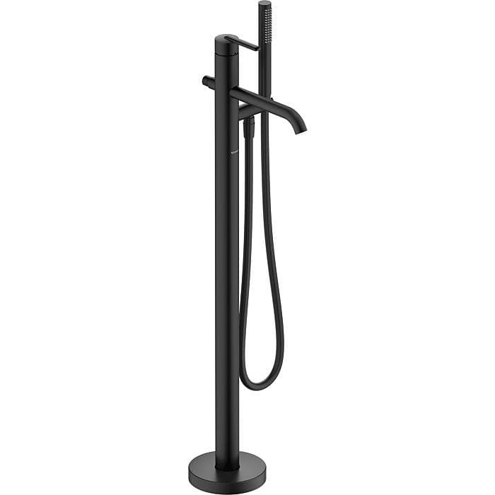 Duravit Balcoon Unterputz-Wannenarmatur 201mm Bodenstehend Schwarz Matt