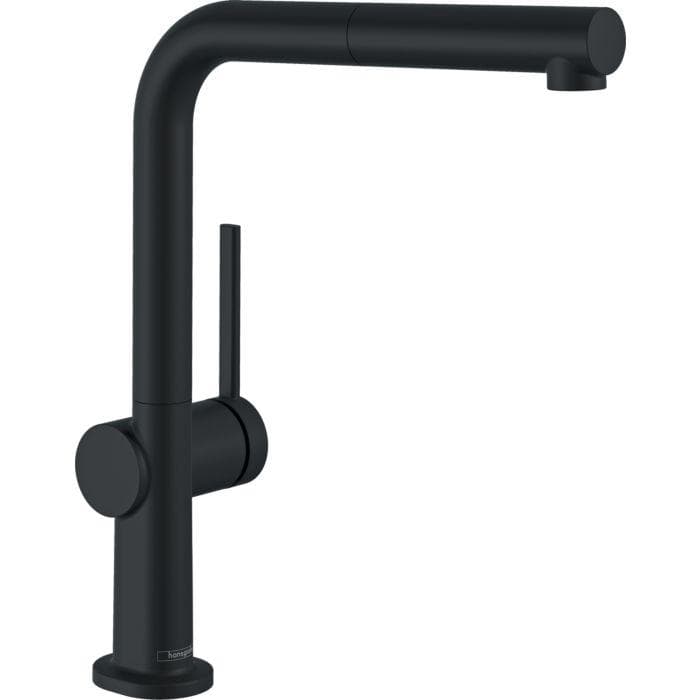 Hansgrohe 72845670 Ausziehauslauf 1jet Mattschwarz