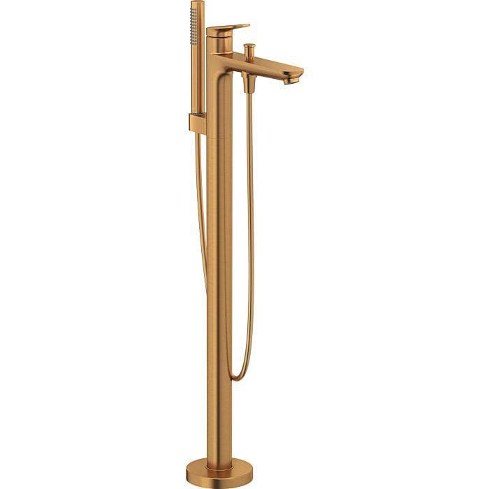 Duravit Wave Unterputz-Wannenarmatur Bronze gebürstet