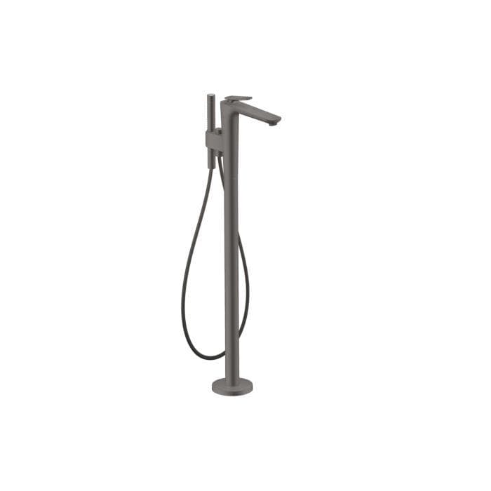 Hansgrohe Axor Citterio C Wannenarmatur 49441340 cubic cut, brushed black chrome, bodenstehend