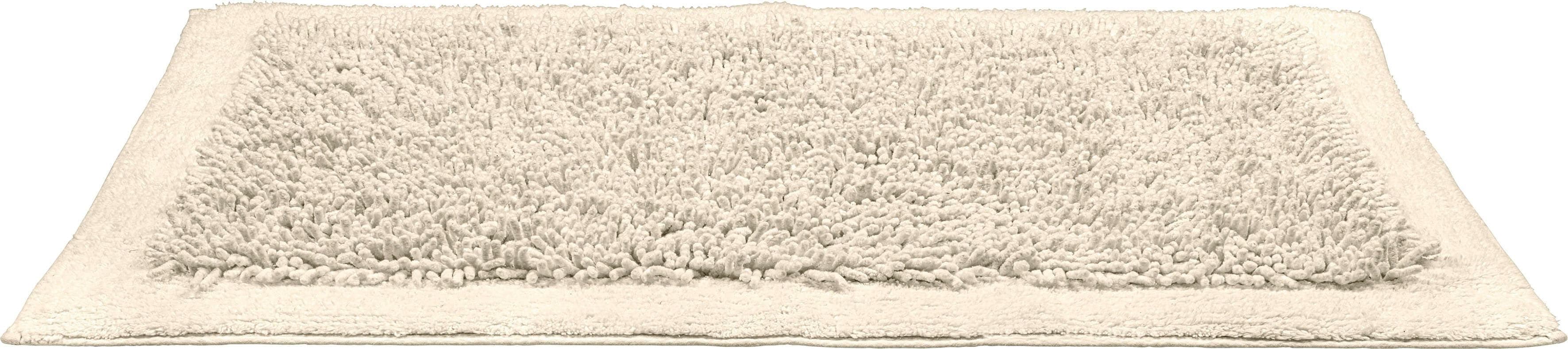 WENKO Badematte Sidyma Beige Bio-Baumwolle
