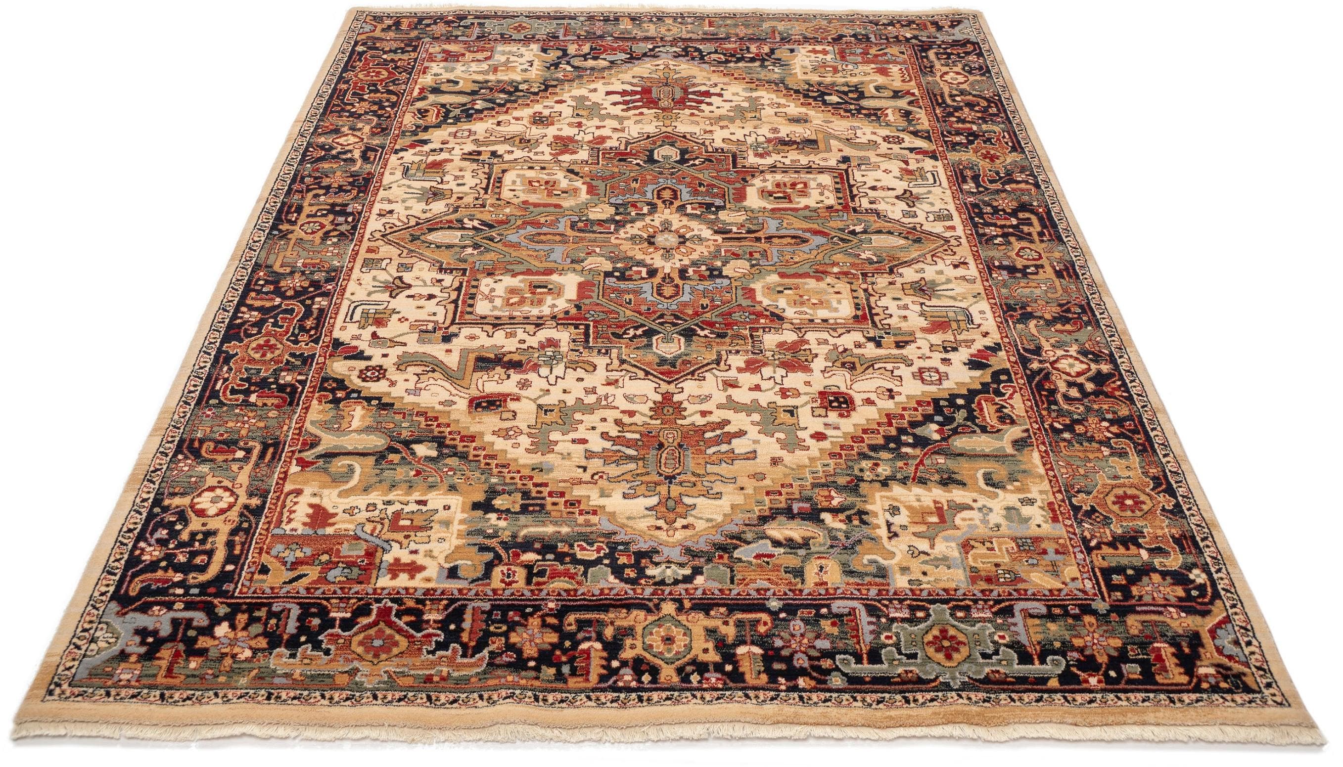 Wollteppich THEKO Saharna 2886 Beige Orient-Optik