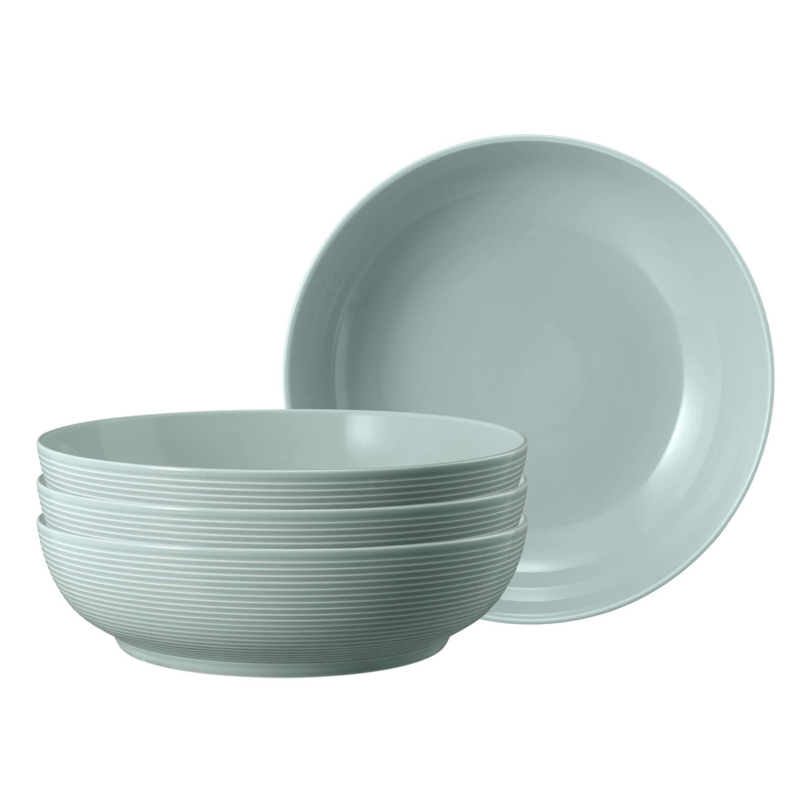 Seltmann Weiden Foodbowls Beat Color Glaze 4er Set Arktisblau