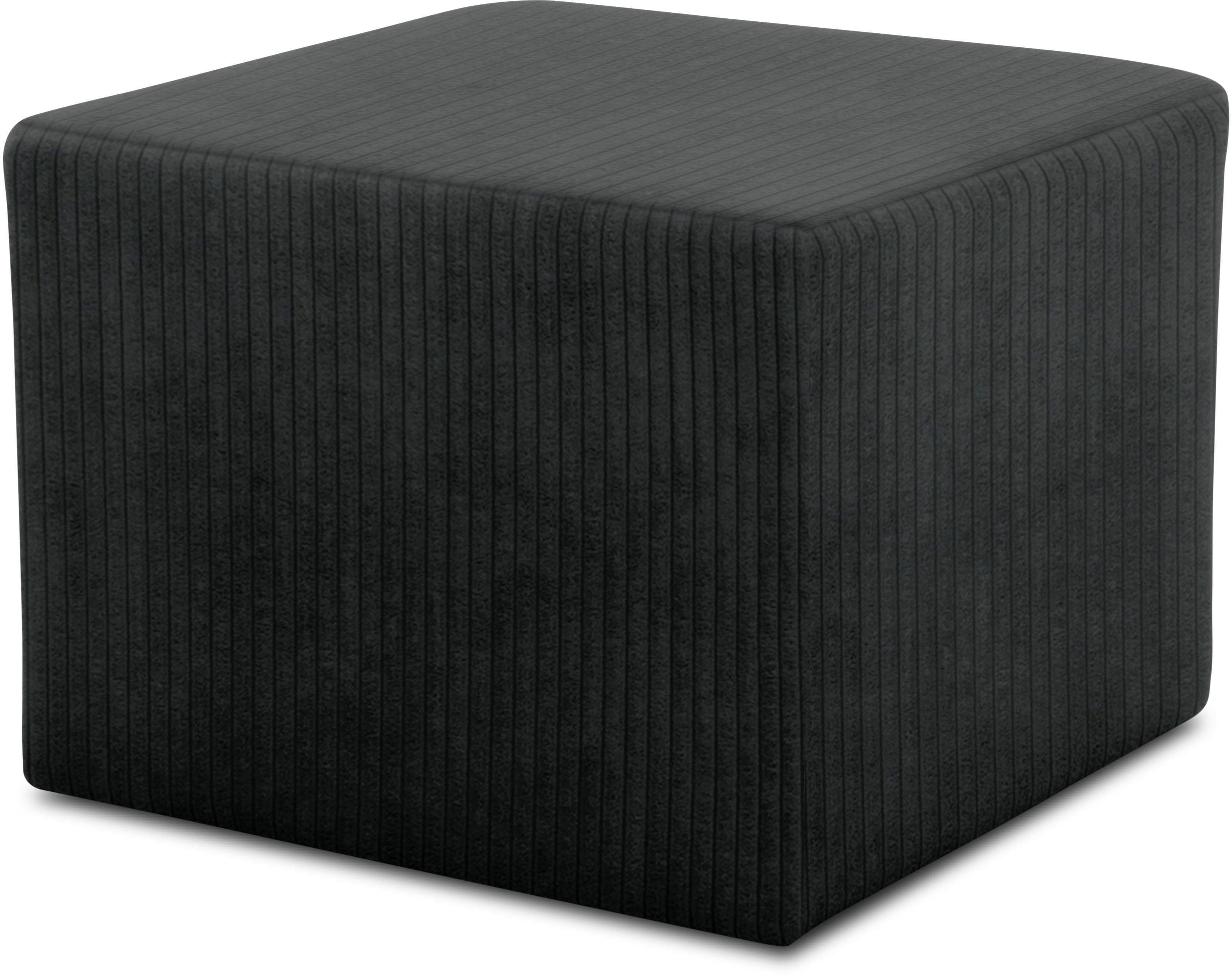 Home Affaire Polsterhocker Jadelyn Anthrazit Cord