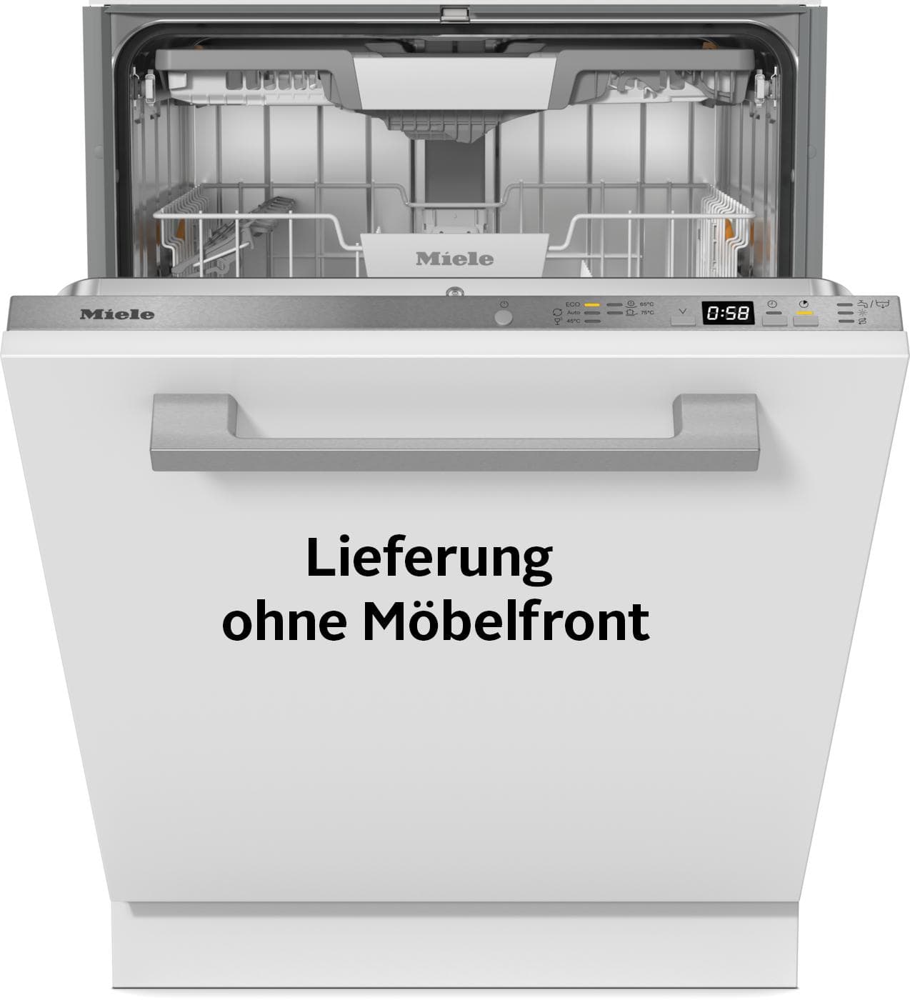 MIELE Geschirrspüler G 5856 SCVi XXL Active Plus Silber Vollintegrierbar