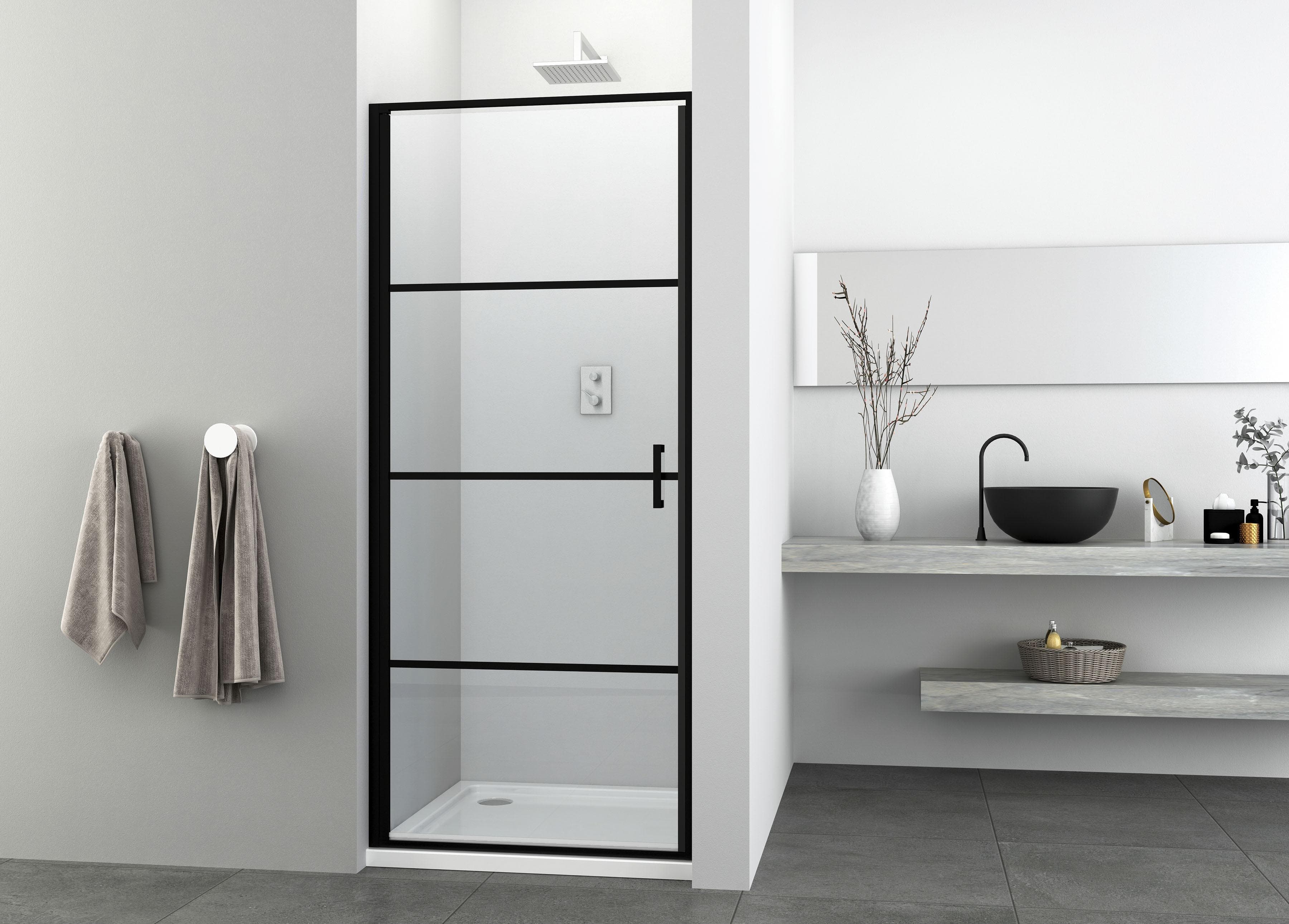 Dusch-Pendeltür SANOTECHNIK Elite Black