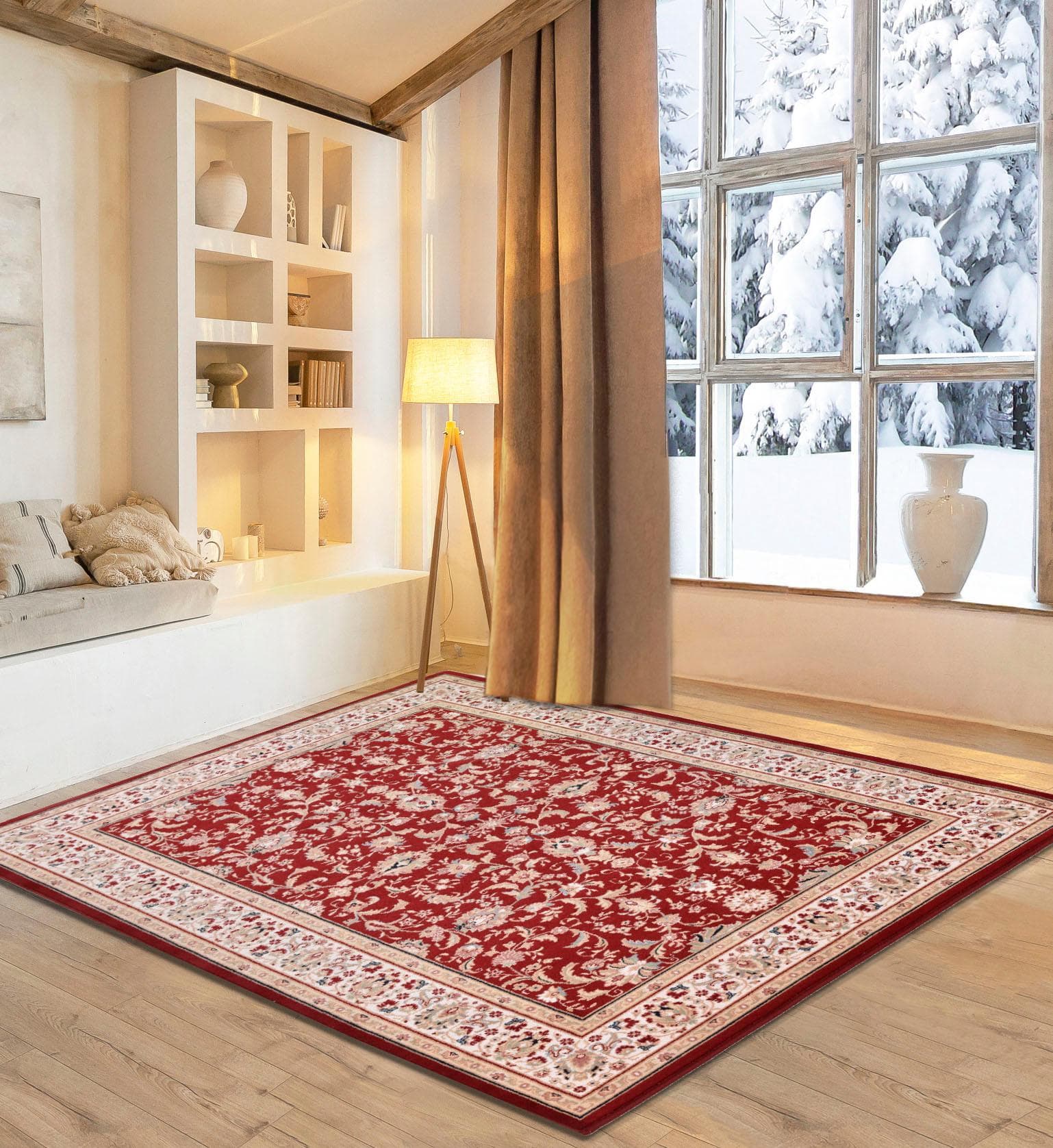 Wollteppich OTTO HOME Oriental D2 Rot Orientalisch