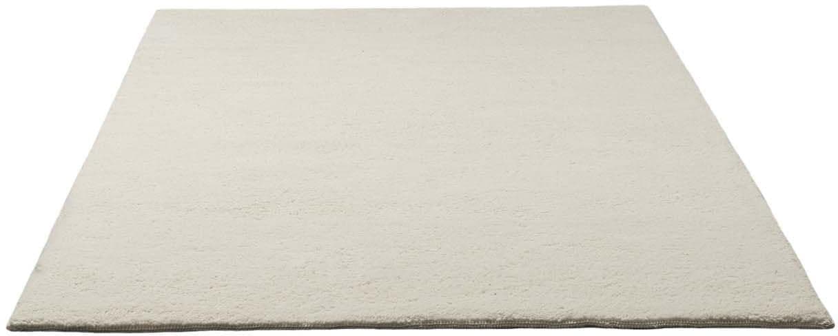 OTTO HOME Wollteppich Mohan Beige Handgeknüpft Shaggy