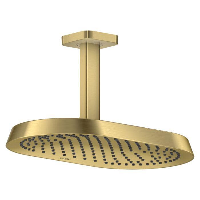 hansgrohe Axor ShowerSphere Kopfbrause Deckenanschluss brushed brass
