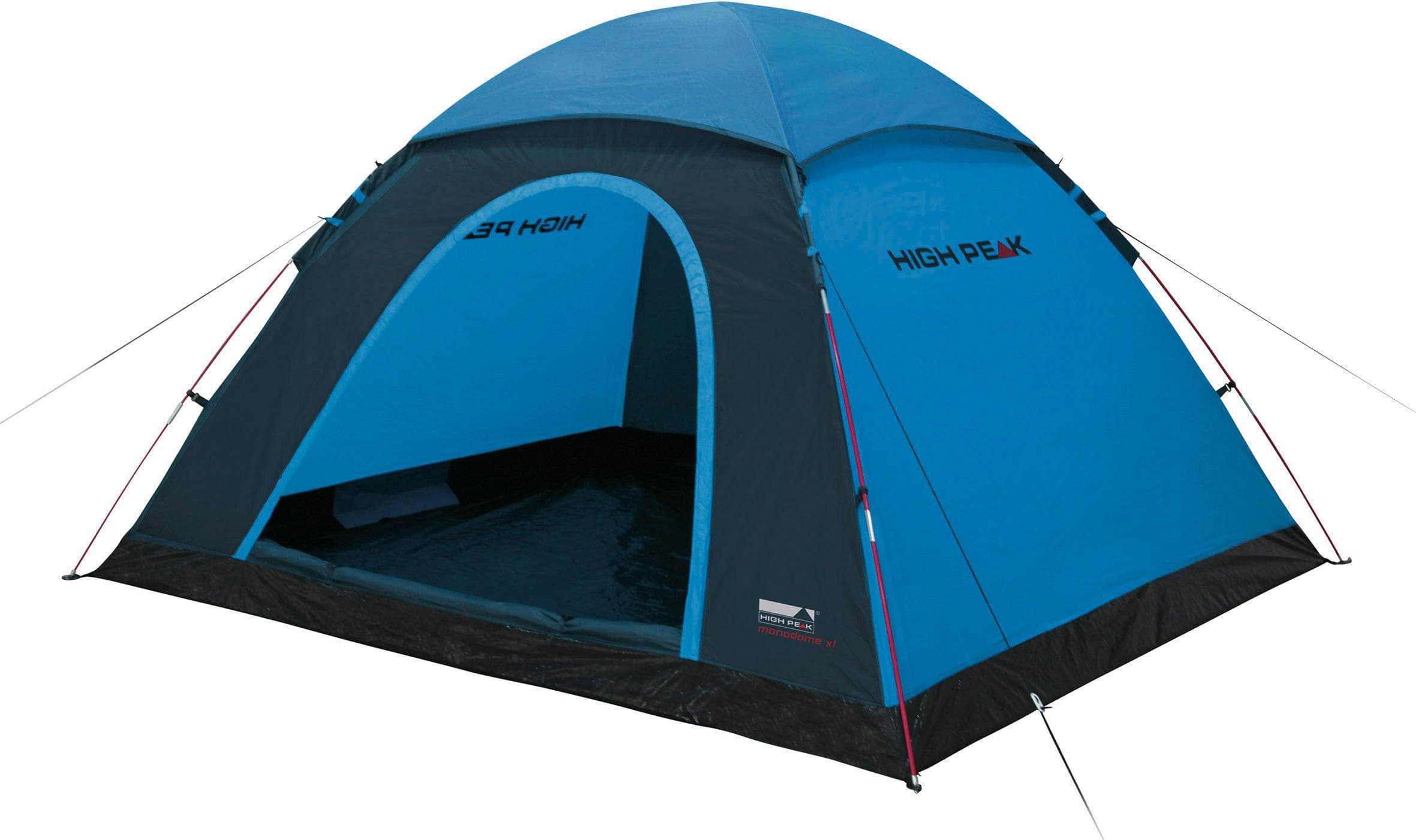 HIGH PEAK Monodome XL Kuppelzelt Blau/Grau für 4 Personen