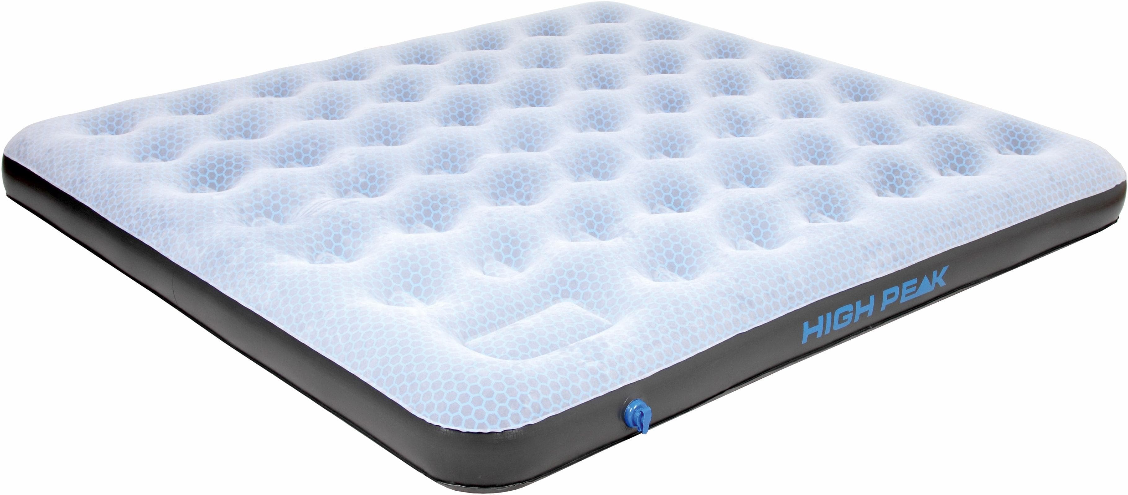 High Peak Air bed King Comfort Plus 40027 Camping-Luftbett Hellblau/Braun