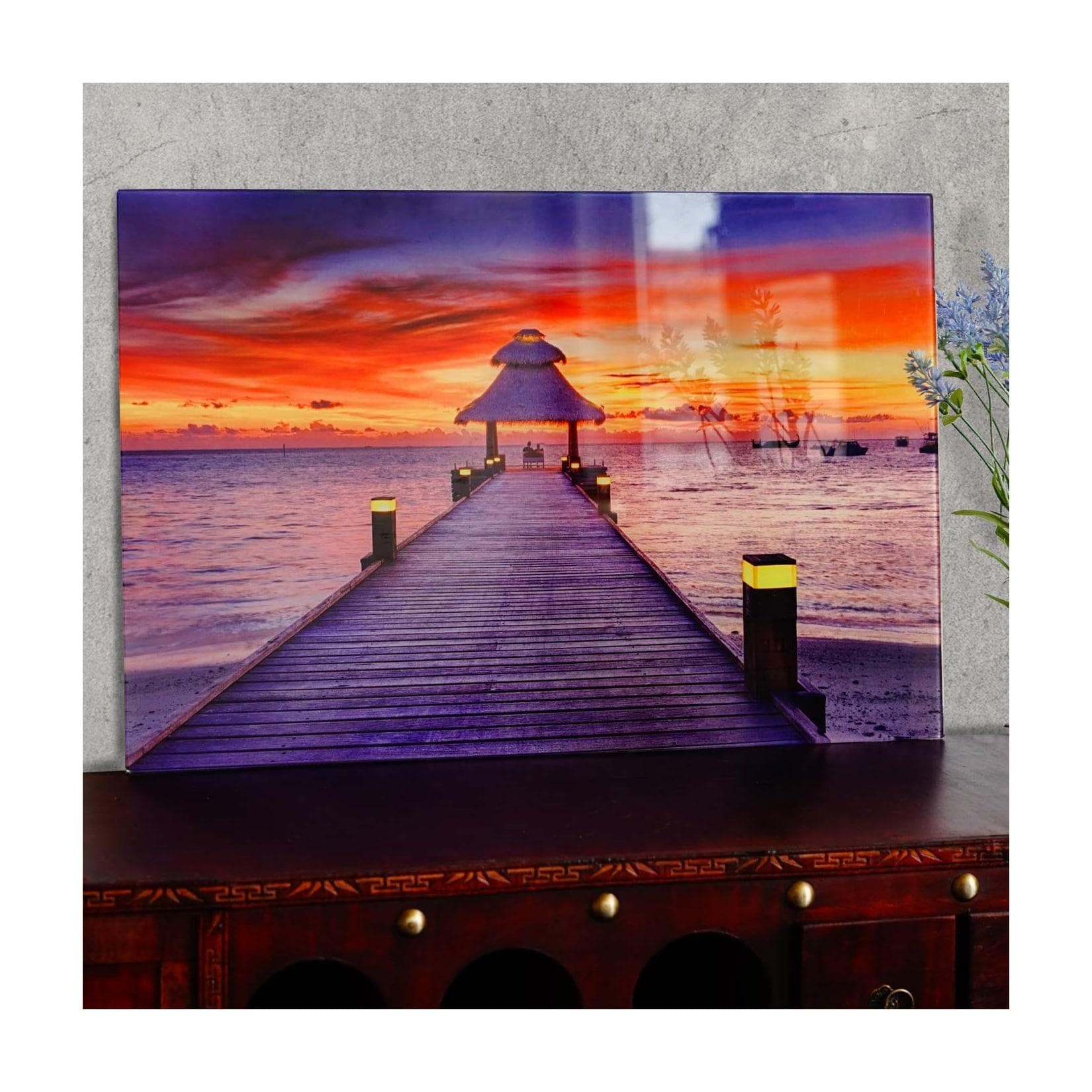 Glasbild T117 Wandbild Poster Motiv 40x60cm