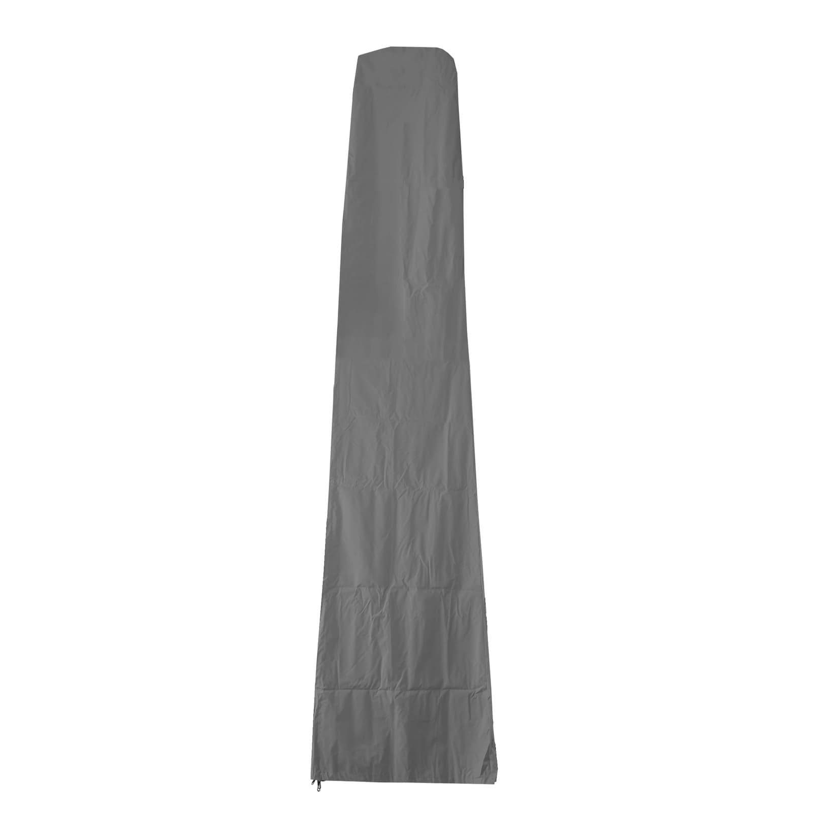 Schutzhülle 370cm für 5x5m XXL-Marktschirm MCW-D20 mit Reißverschluss Anthrazit