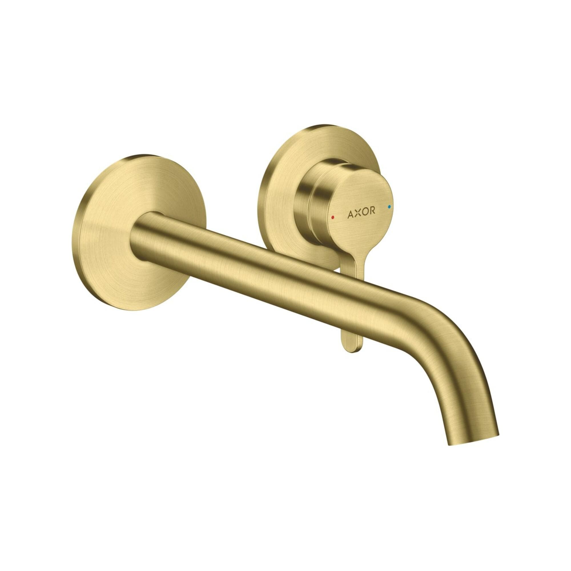 hansgrohe Axor One Fertigmontageset 48120950 Unterputzarmatur, brushed brass