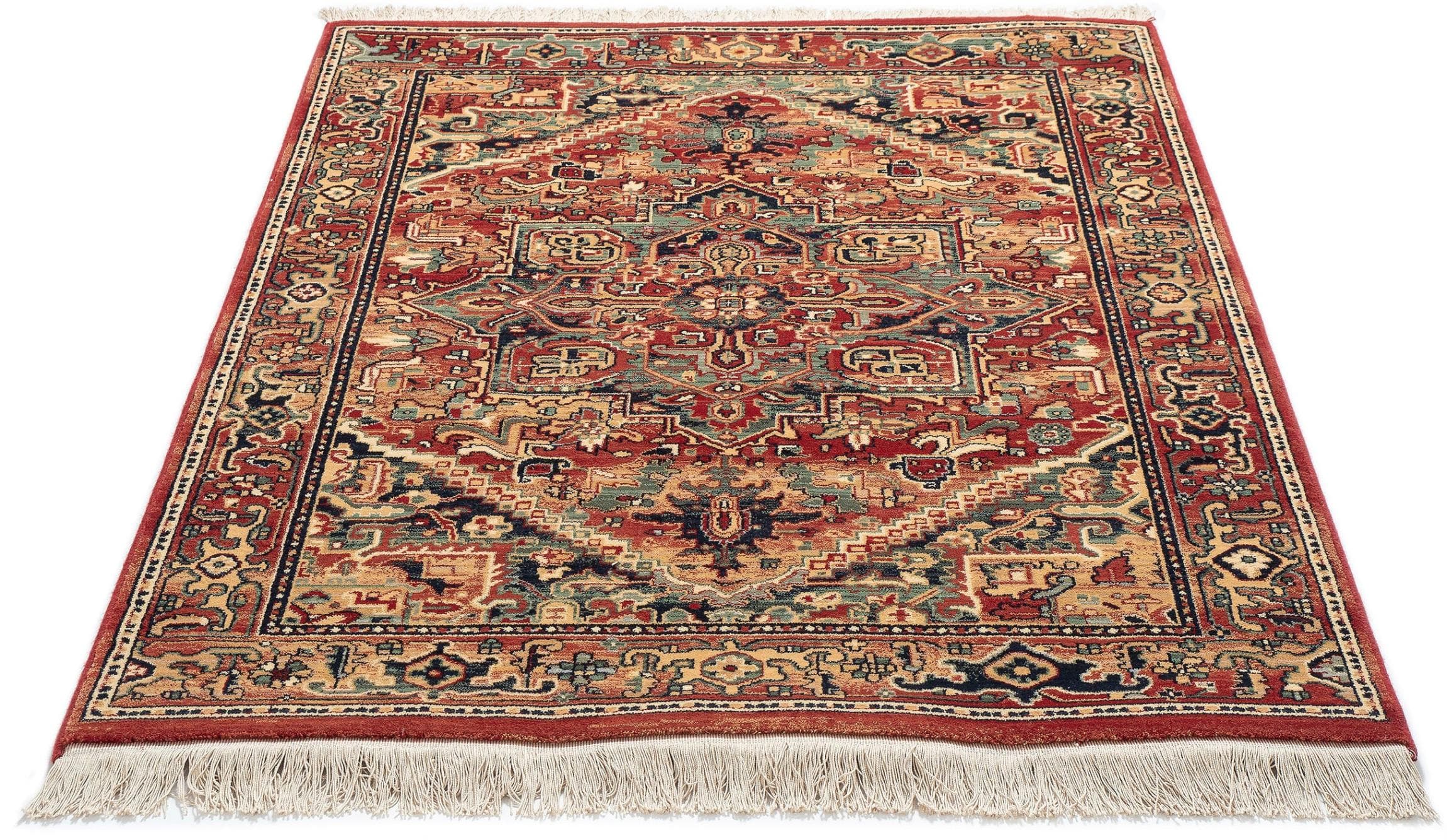 THEKO Wollteppich Saharna 2886 Rot Orient-Optik