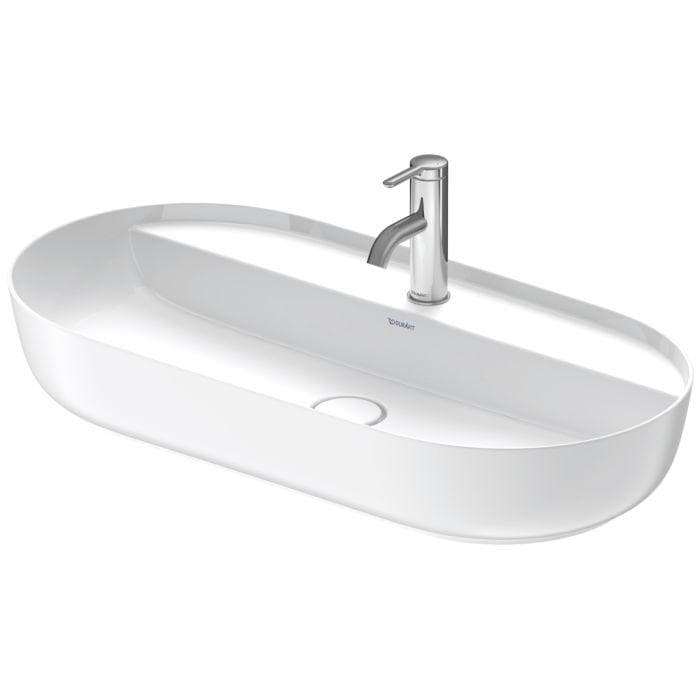 Duravit Luv Aufsatzwaschtisch 0380802600 Weiß Seidenmatt Geschliffen