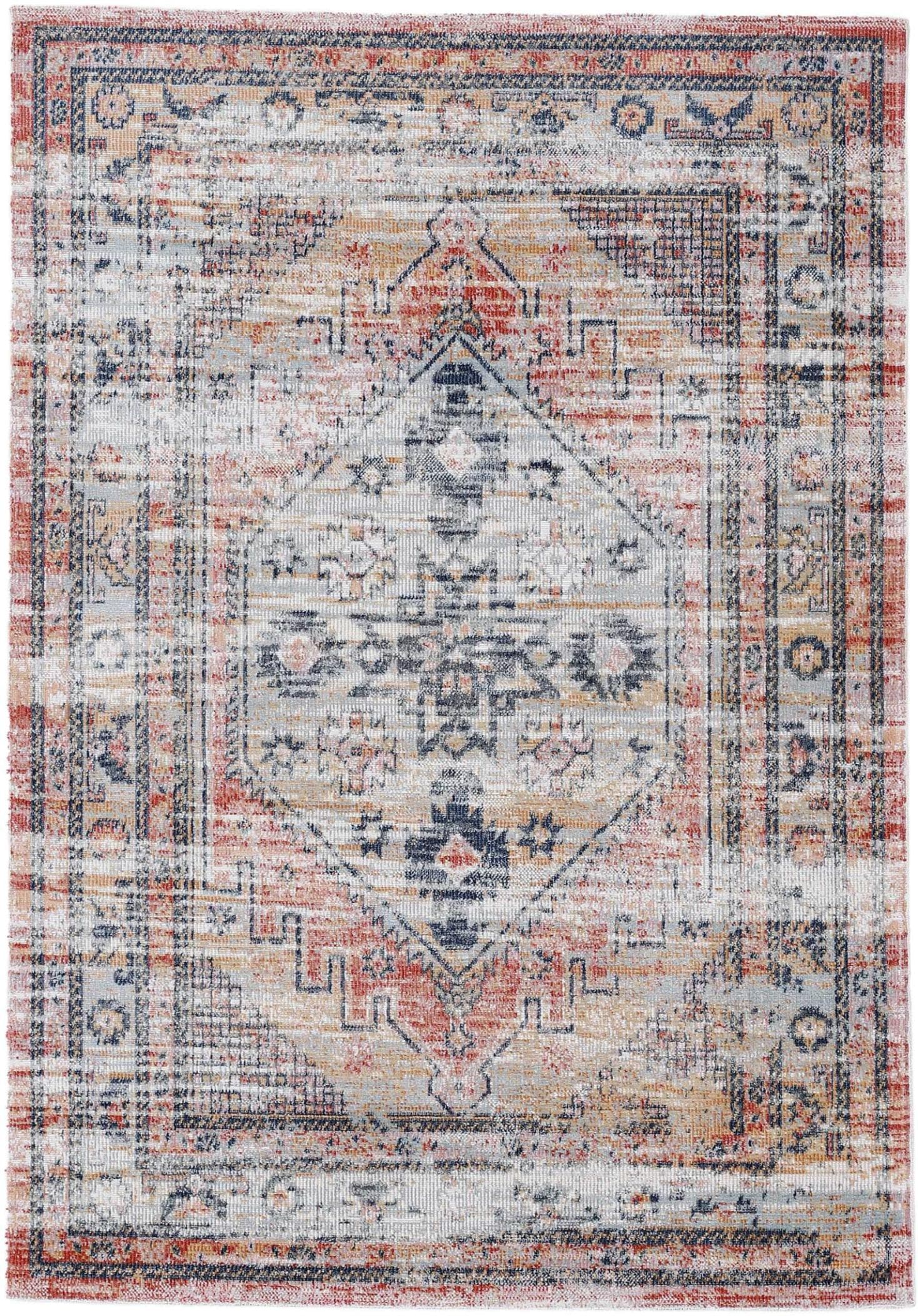 CarpetFine Vintage Teppich Omen_1 Orange
