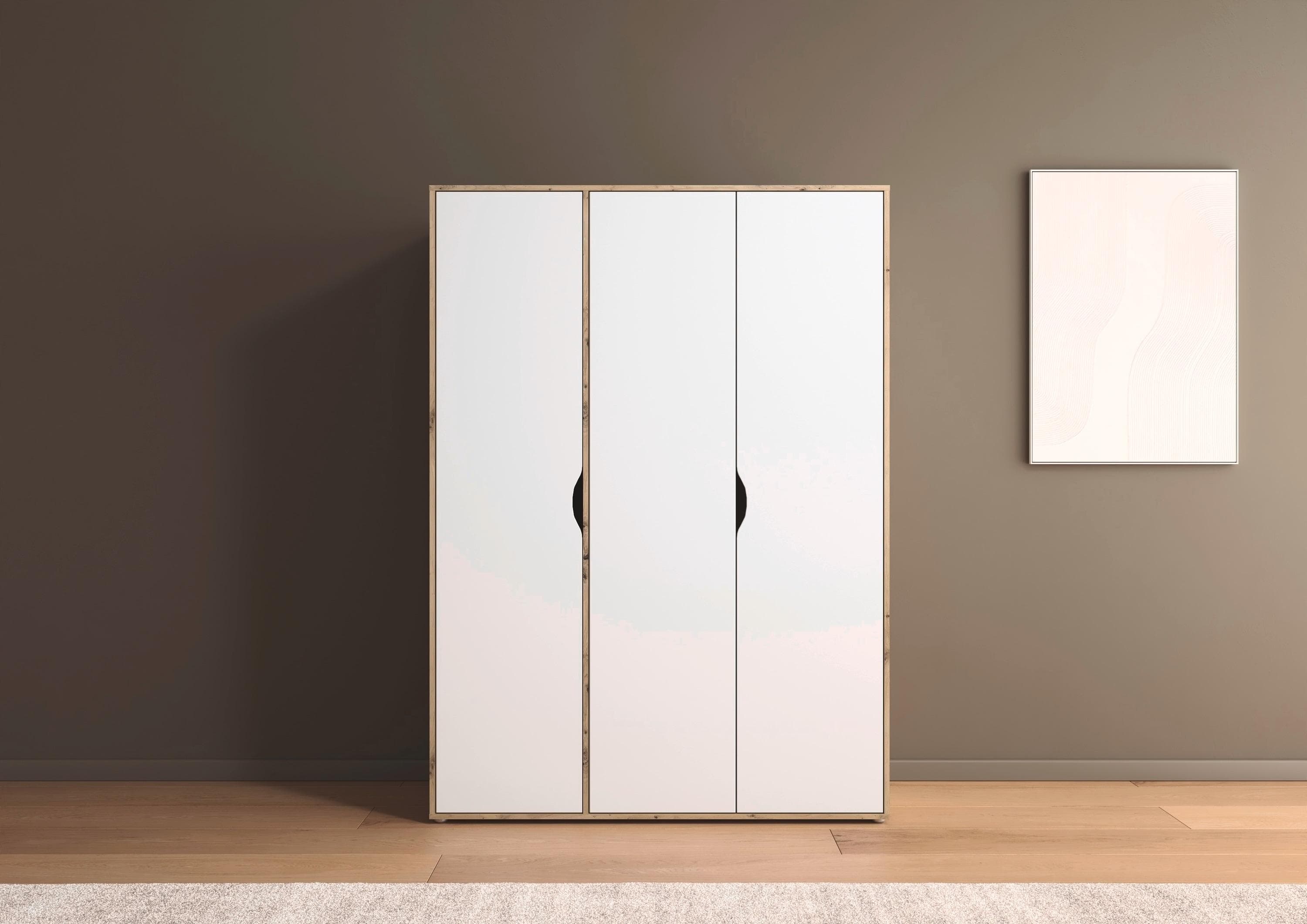 Rauch NARAI Drehtürenschrank Weiß Eiche Artisan