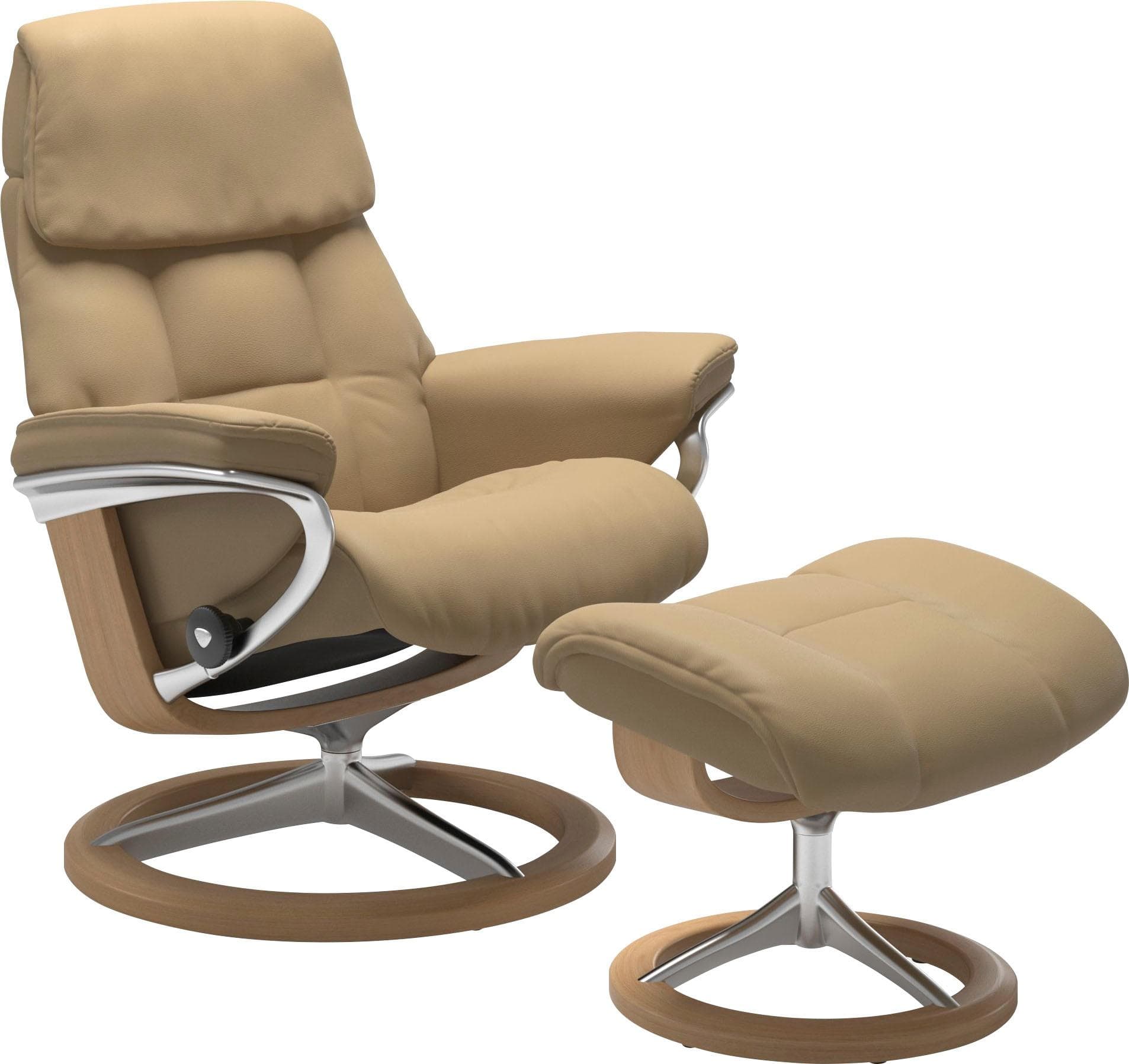 Relaxsessel STRESSLESS Ruby Beige Leder Kaltschaum