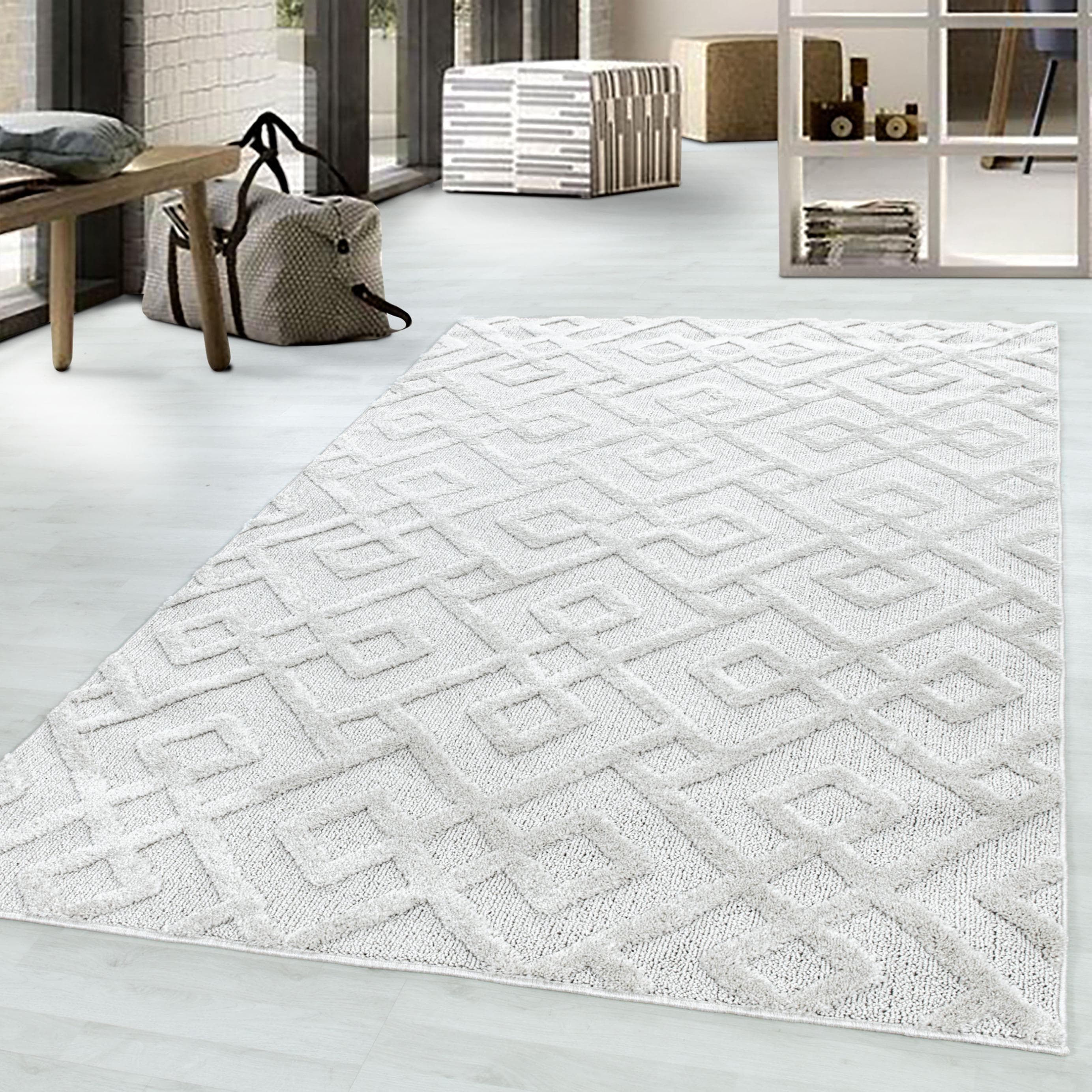 Ayyildiz Teppiche PISA 4708 Beige Polypropylen Läufer