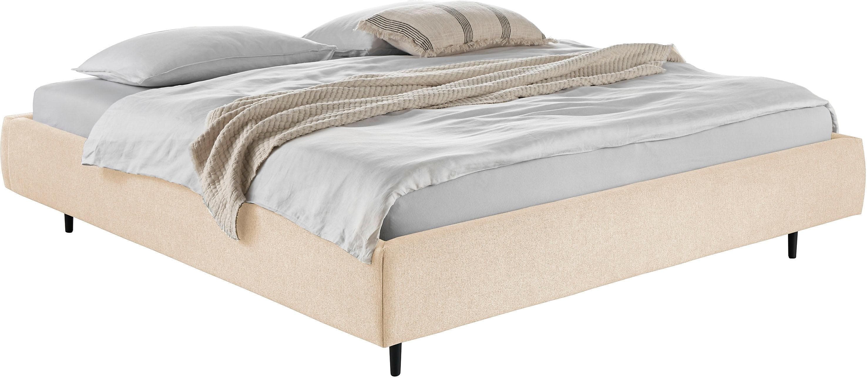 Home Affaire Polsterbett Lumira sand mit Matratze