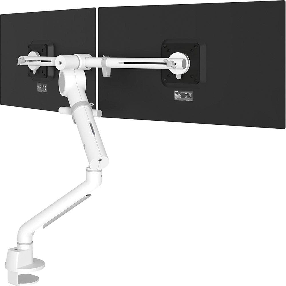 Dataflex Viewgo pro Monitorarm HD Weiß für 2 Monitore