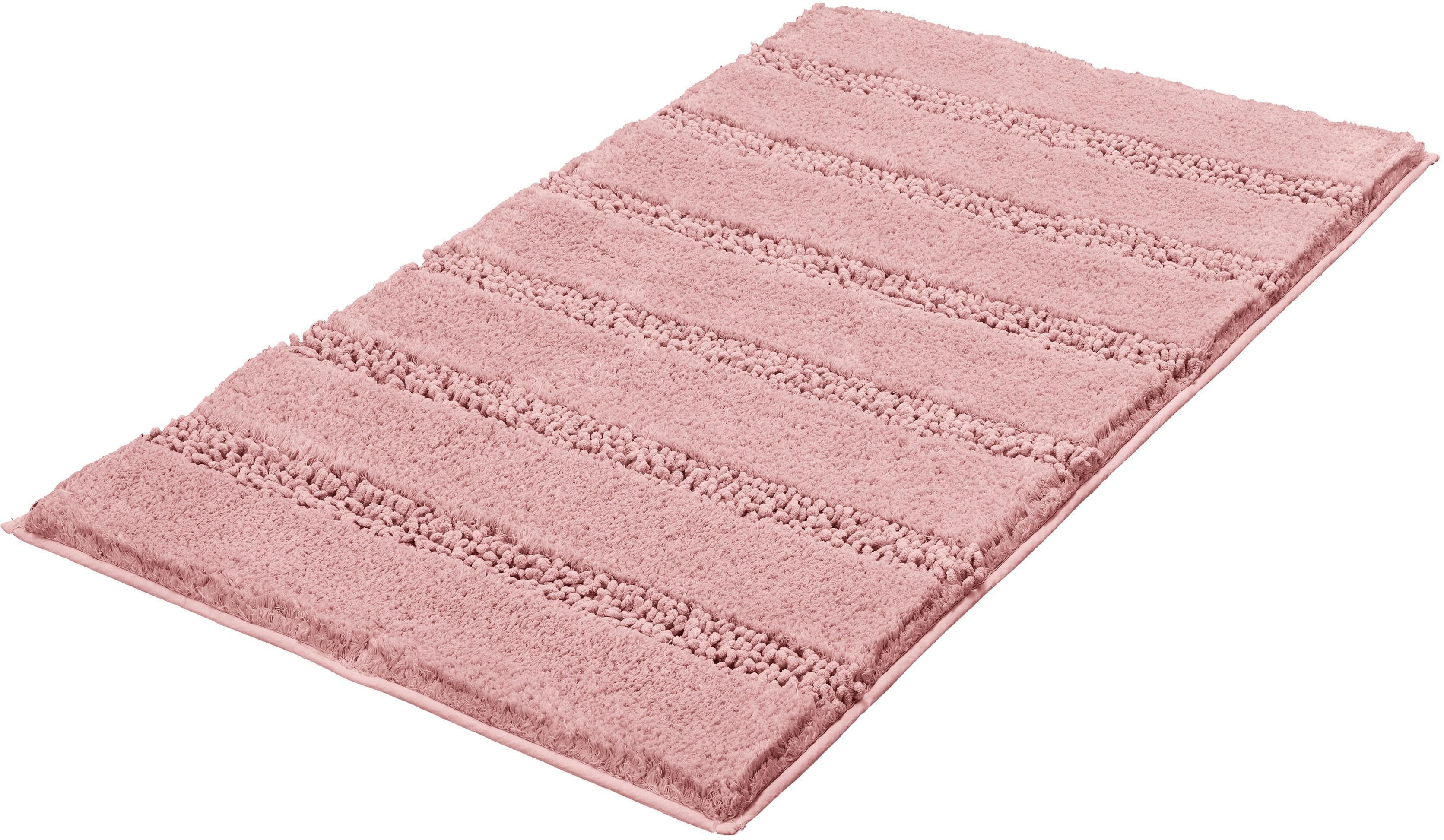 Badematte Kleine Wolke Monrovia Rosa Mikrofaser