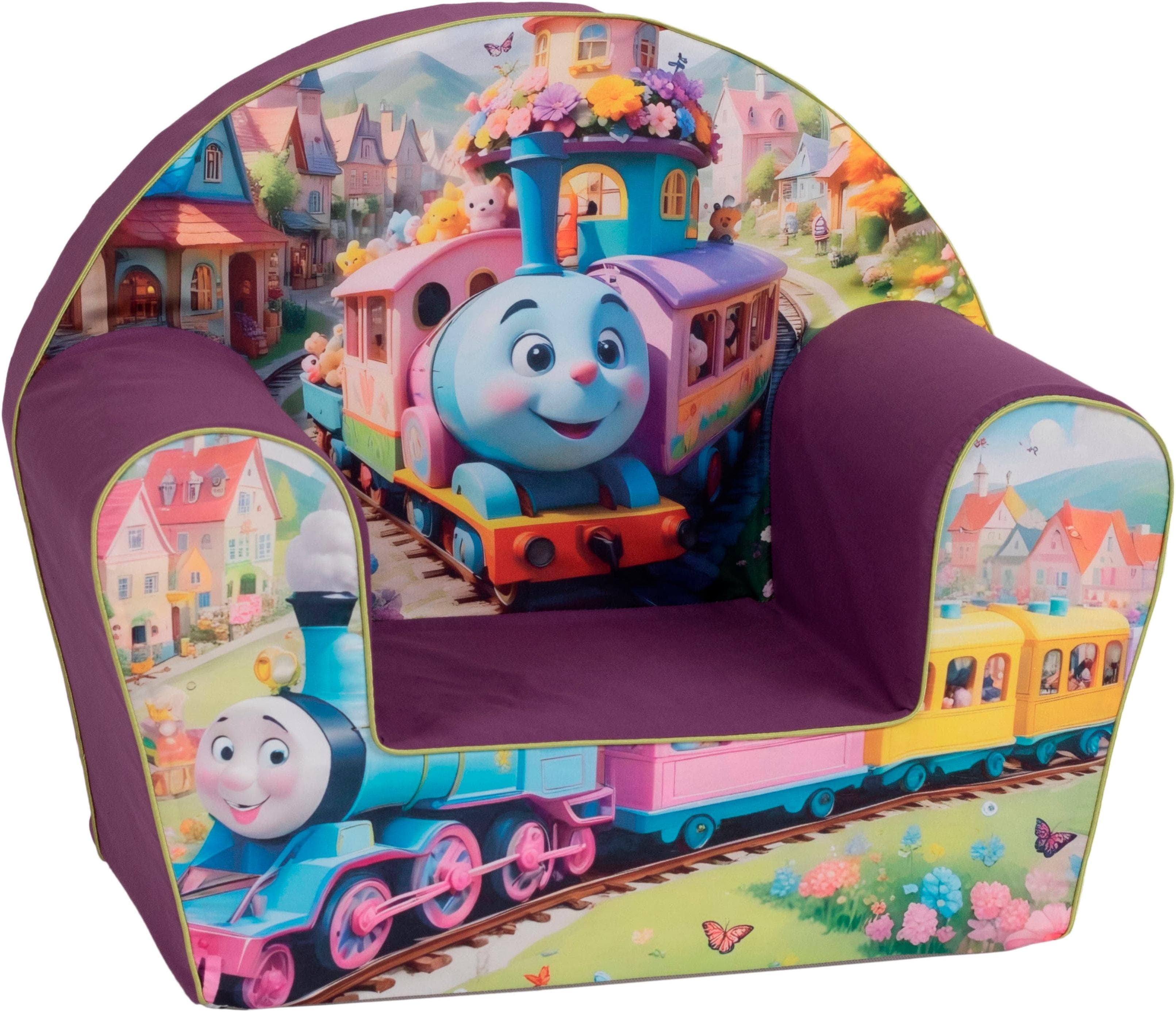 Knorrtoys® Sessel Happy Train für Kinder, Made in Europe