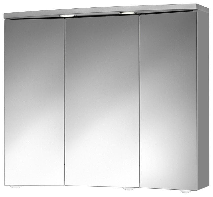 Spiegelschrank JOKEY Trava LED Grau LED-Beleuchtung