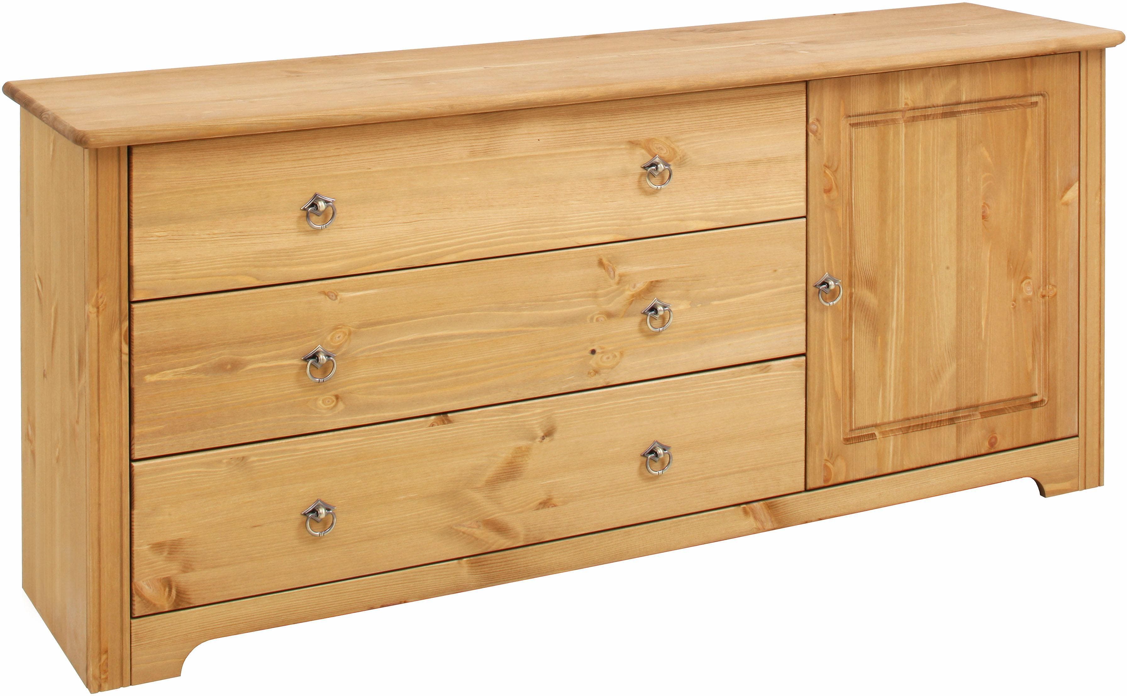 OTTO HOME Hugo Kombikommode Beige Massivholz Landhausstil