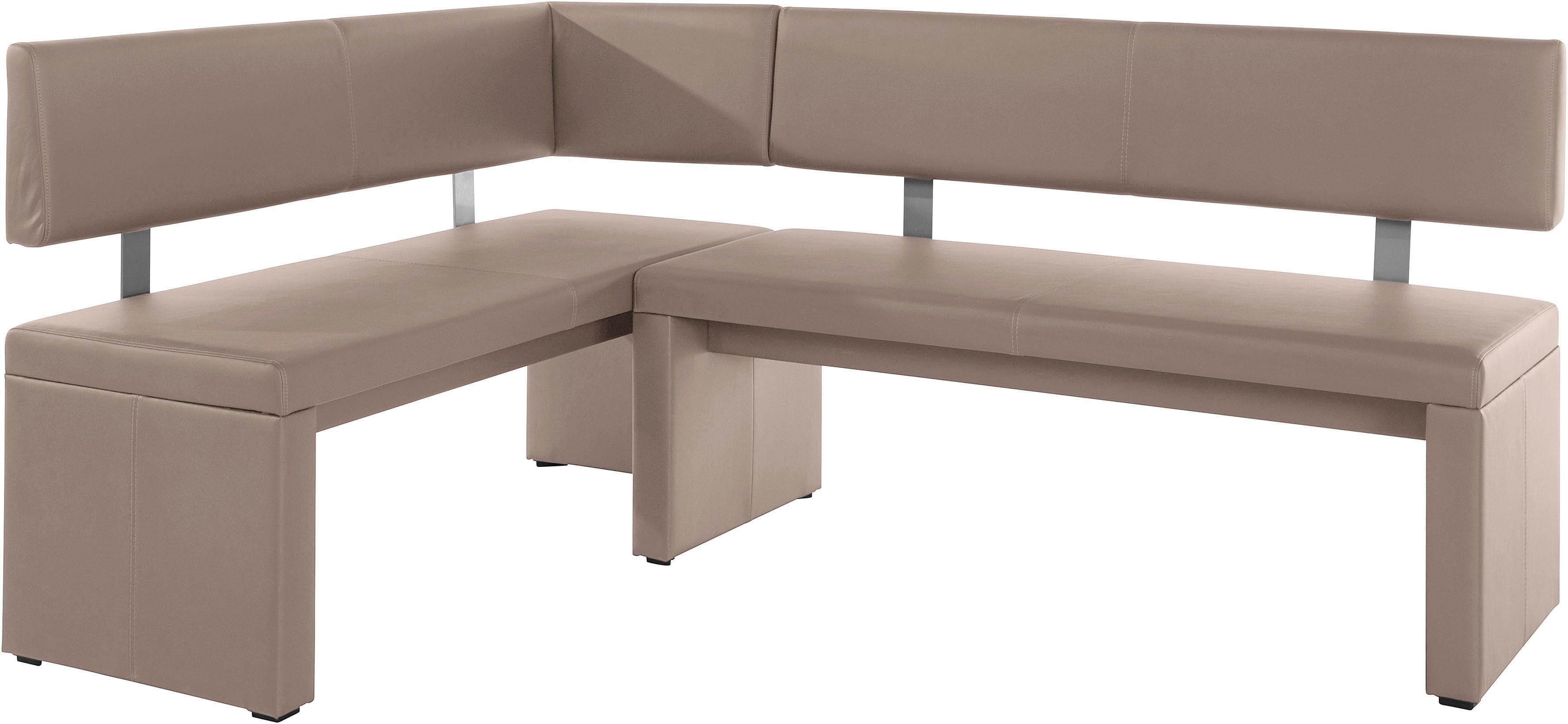 OTTO HOME Eckbank Charissa Beige Kunstleder