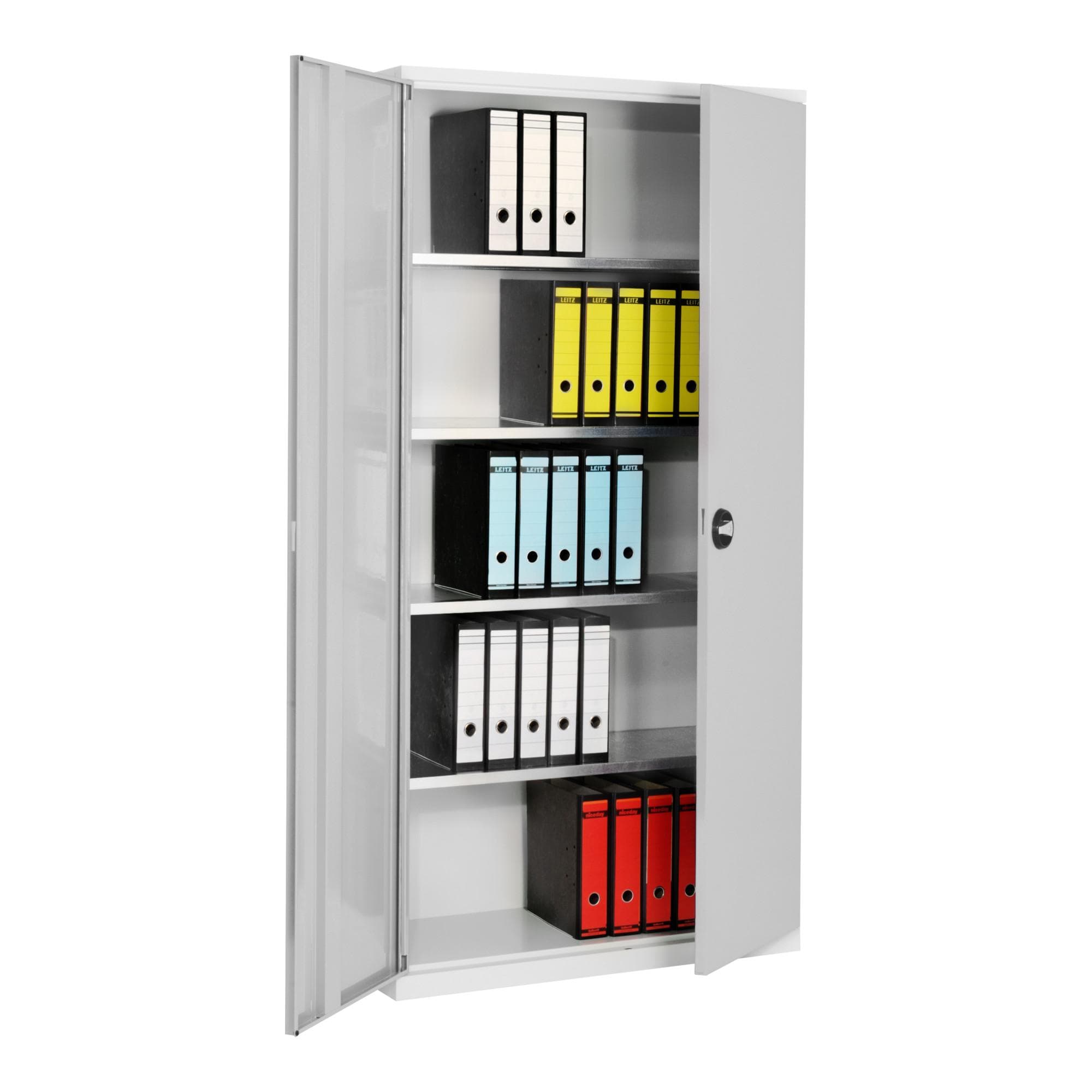 Kappes Systemschrank Serie 400 Vollblechtüren 4 Fachböden
