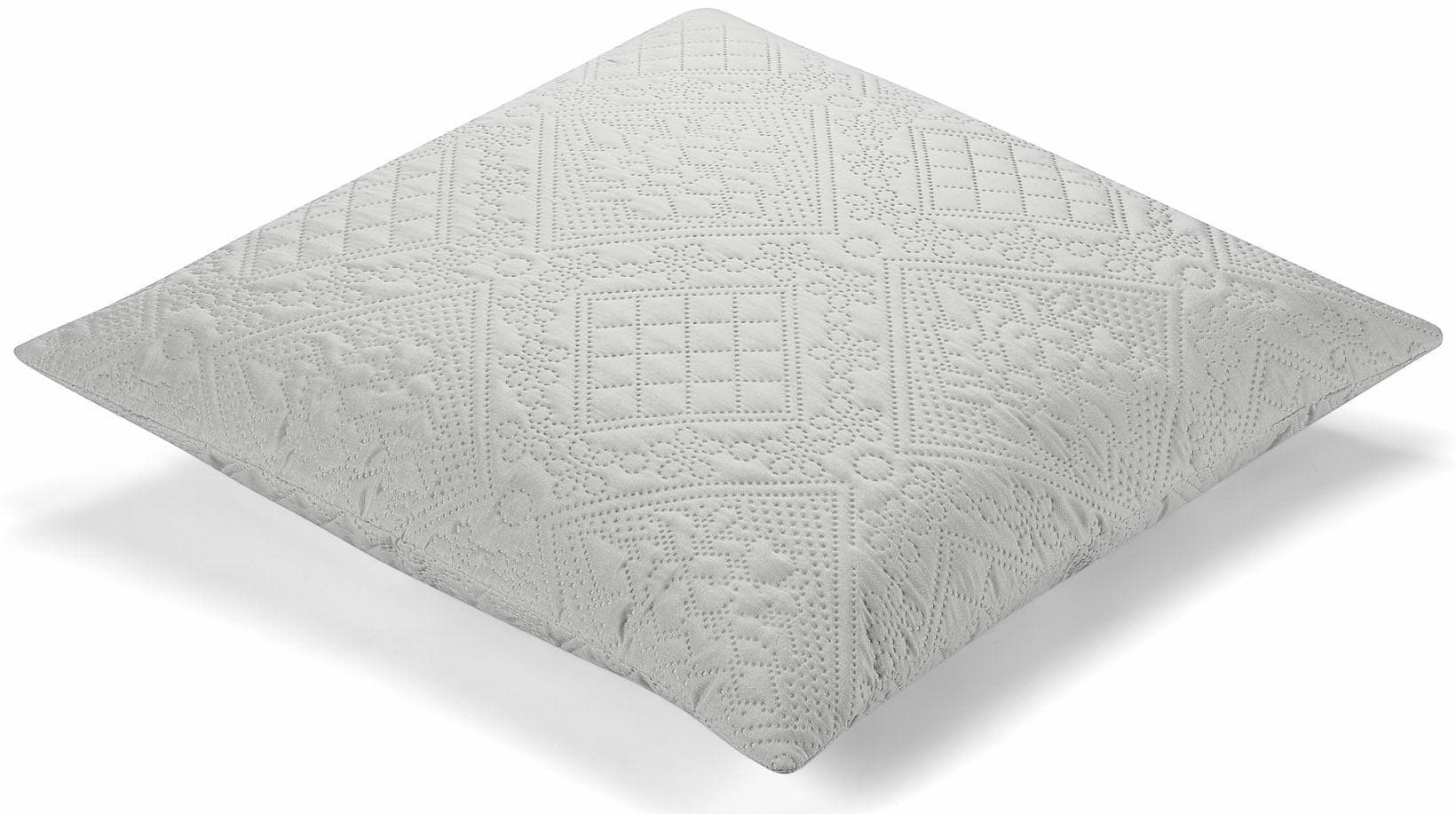 Ibena Kissenhülle Sonio Grau 40x40 cm Polyester Steppung
