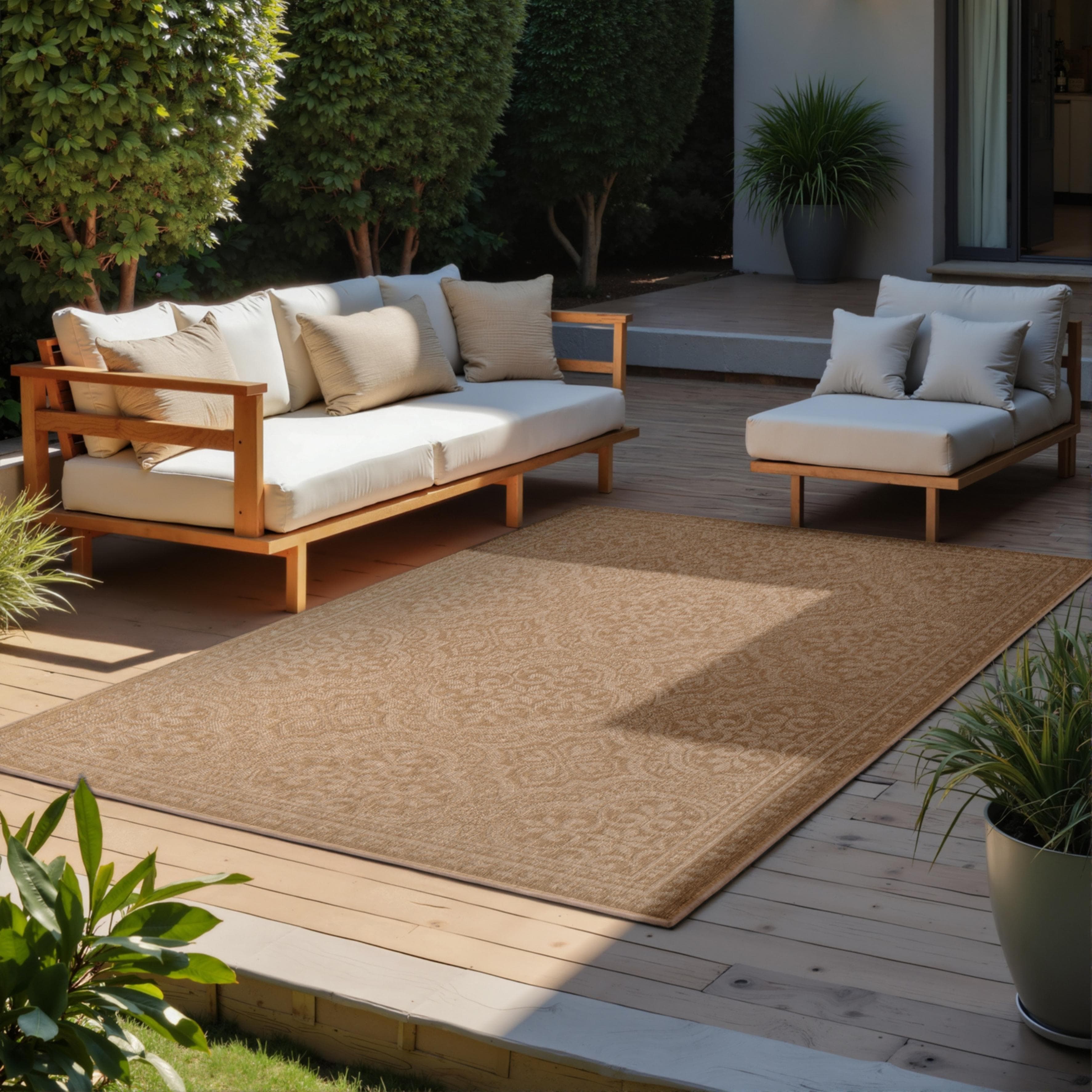 Hanse Home Rosel Wendeteppich Weiß Polypropylen