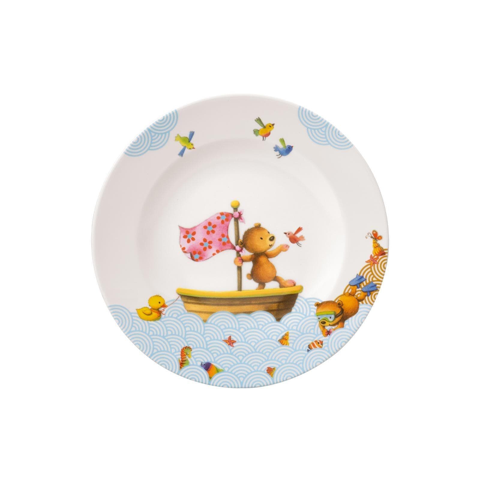 Villeroy & Boch Kinderteller Happy as a Bear 21,5 cm Bunt